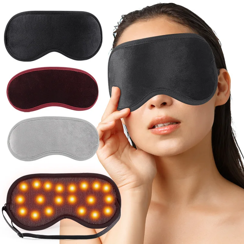 16/20 Magnet Sleep Eye Mask Breathable Blockout Light Eye Protection Mask Soft Non-fleece Magnetic Cloth Eye Cover Sleeping Care