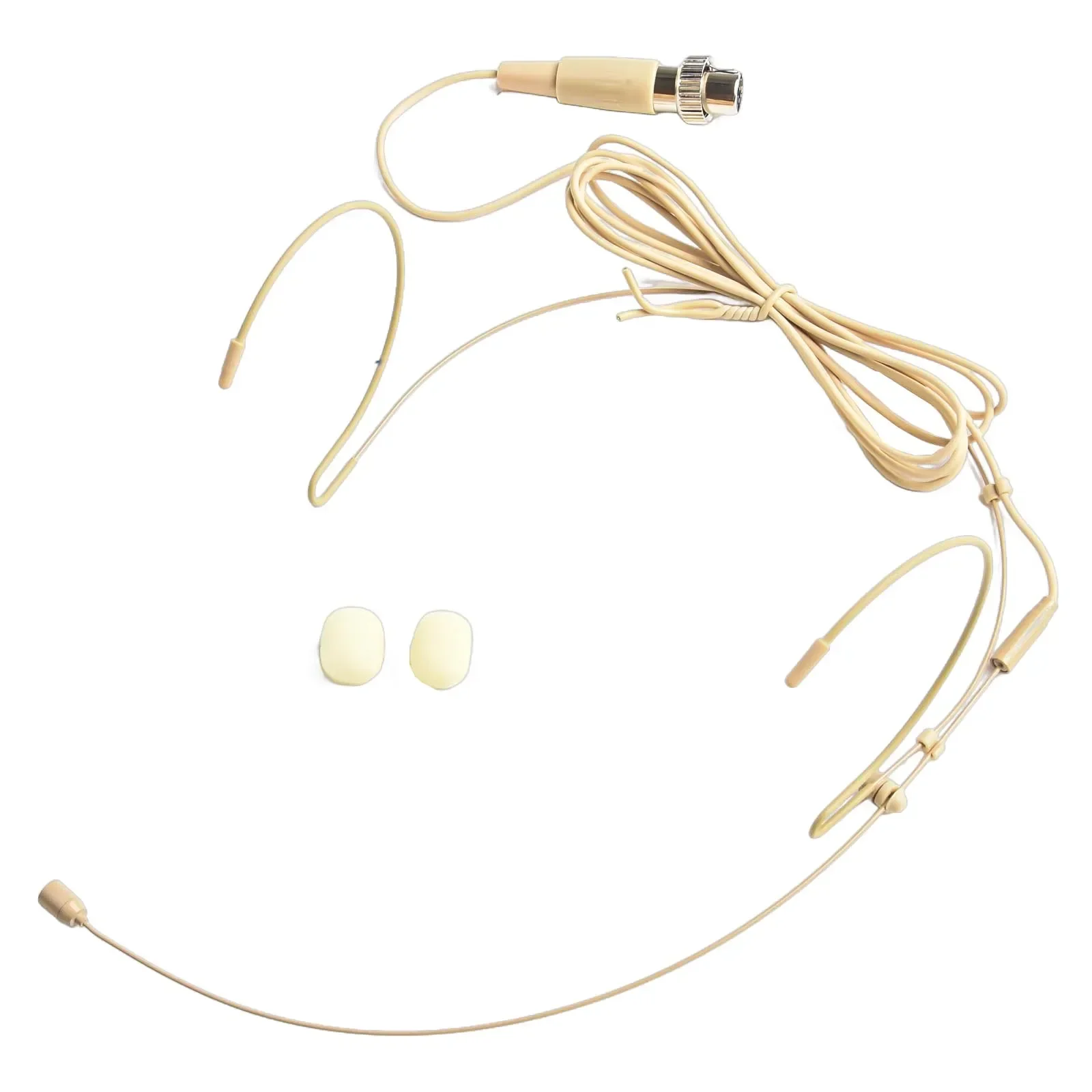 Double Earhook Headset Mic For Shure Wireless Headworn Microphone Ear Hanging Microphone For Conference Lecture Notes Tour Guide