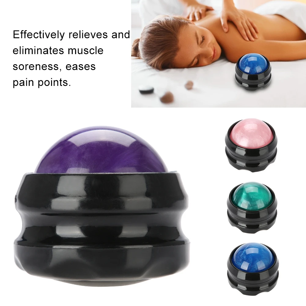 Body Relaxation Stress Release Ball 4 Colors Massage Roller Ball Massager Body Therapy Foot Hip Relaxer Stress Release