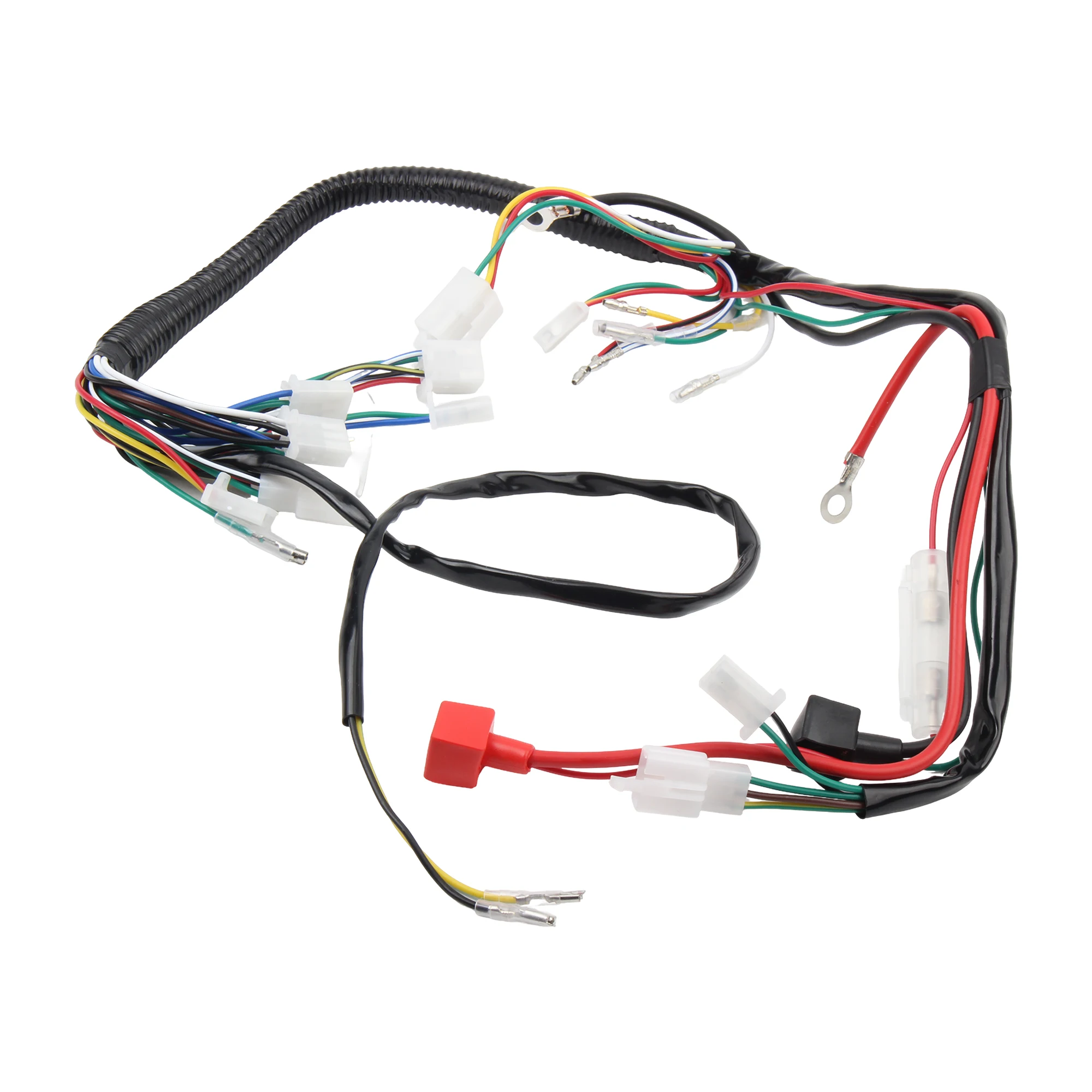 Motorcycle Electric Wiring Harness Set for 50cc 70cc 90cc 110cc 125cc ATV UTV Quad 4 Dirt Bike Motocross Modified Accessories - view 2