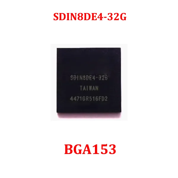 

1PCS/10PCS/50PCS/100PCS SDIN8DE4-32G SDIN8DE4 BGA153 Brand New Original IC Chip