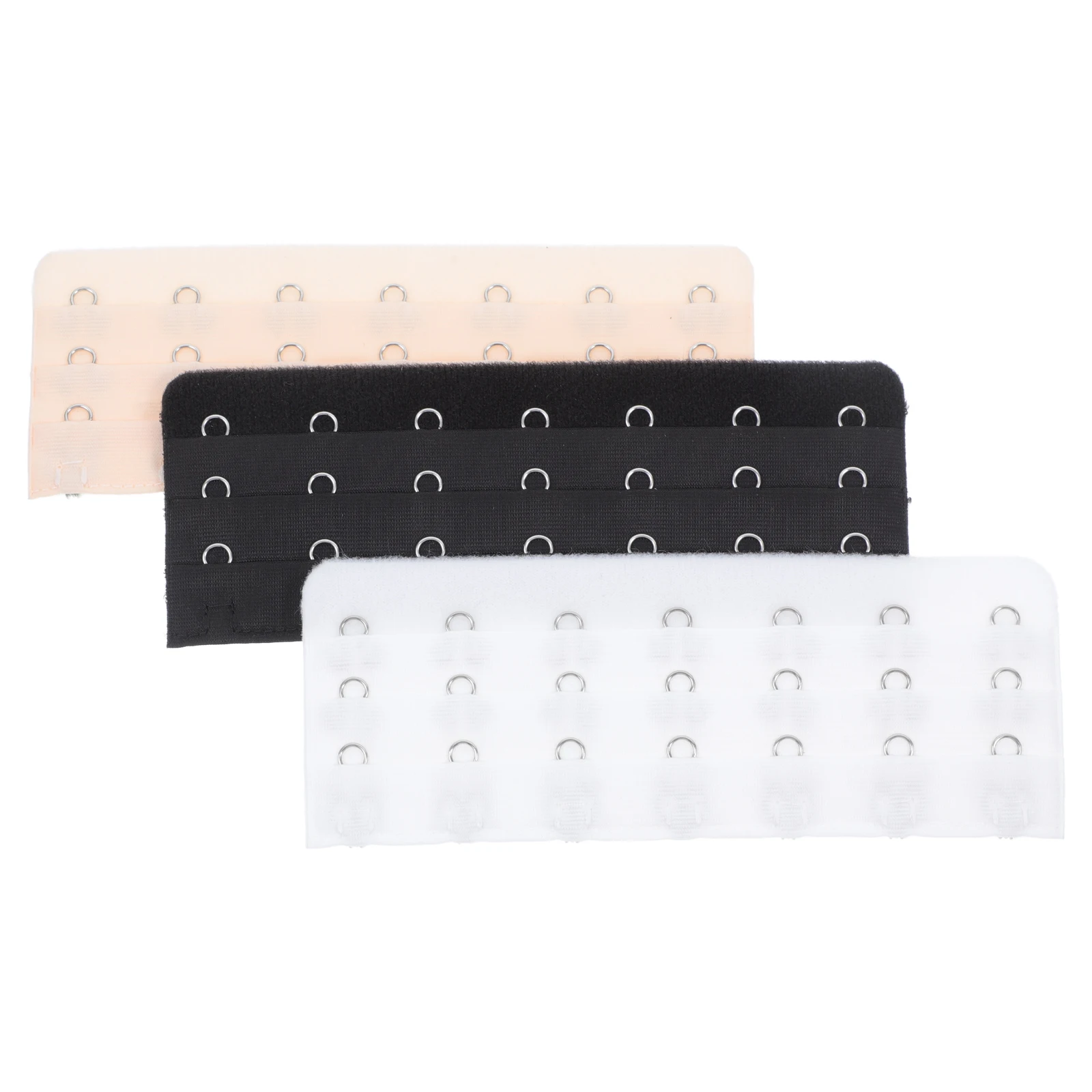 

3 Pcs Stainless Underwear Hooks Steel Bra Hooks Extender Bra Hook Extender Clips Adjustable Shapewear Accessories