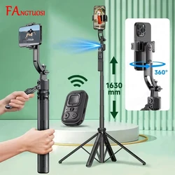 FANGTUOSI Selfie Stick Gimbal Stabilizer For Smartphone With Bluetooth Remote Intelligent Follow-Up Anti Shake Pan Tilt Tripod