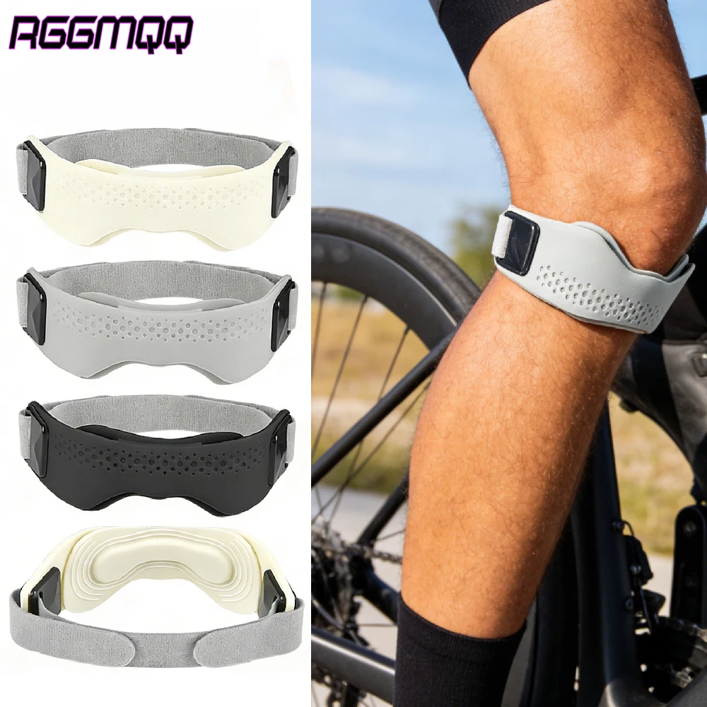 Patellar Tendon Support Strap – Non-Slip Silicone Patella Band for Men & Women,Adjustable Knee Strap for Jumpers Knee,Sport