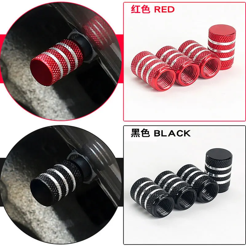 Cars Tire Valve caps for nipple Stem laser printing Caps For KIA GT LINE K2 Sportage Stinger Ceed soul VENGA KX5 K345Accessories