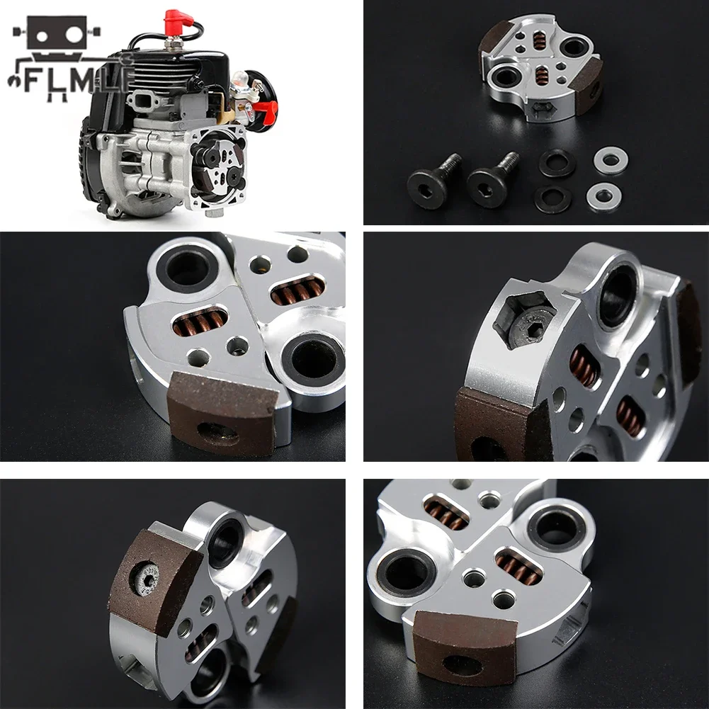 Rc รถ CNC ปรับความเร็ว 6000-9000RPM ชุดคลัทช์สําหรับ Zenoah CY เครื่องยนต์สําหรับ 1/5 Hpi Rofun Km Rovan Baja LT FG DBXL GoPed Redcat