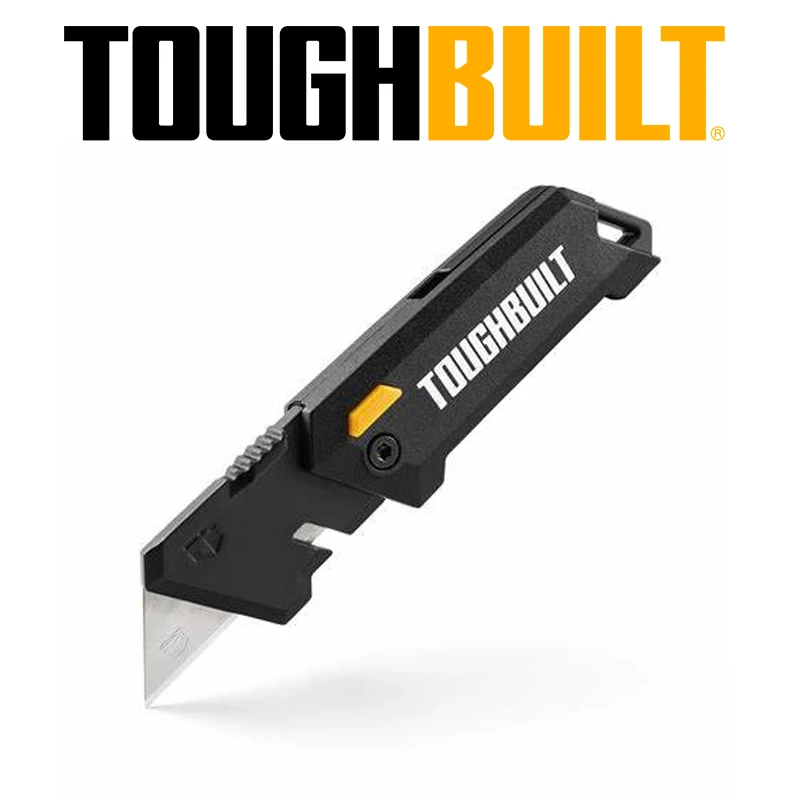 TOUGHBUILT TB-H4-12-C Folding Utility Knife Hand Tools Toughbuilt Sub-Compact Folding Utility Knife