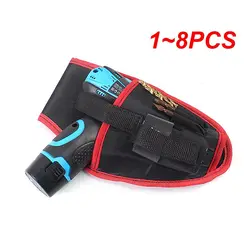 1~8PCS Electric Belt Waist Tool Bag Professional Oxford Wrench Hammer Screwdriver Drill Holster Porch Tool Bag