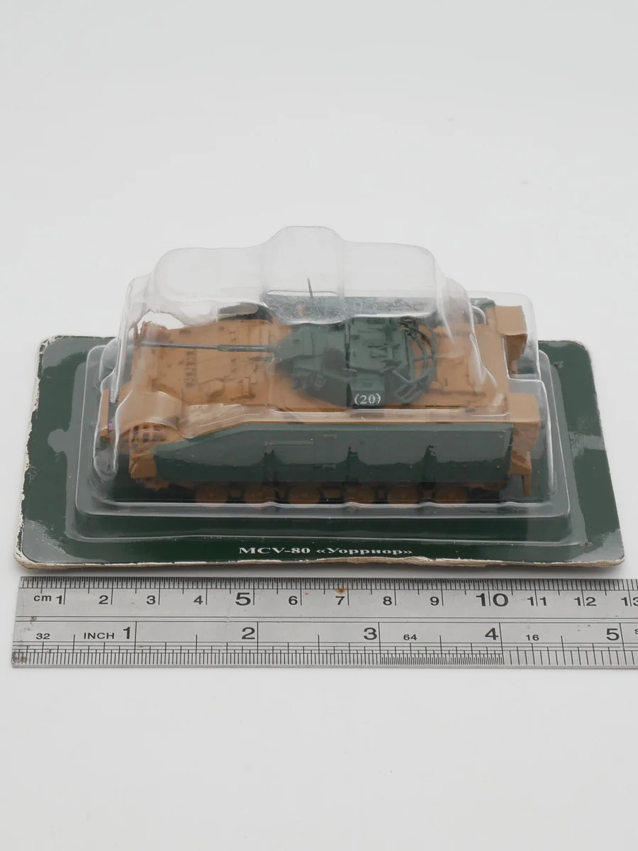 

Diecast Fabbri 1:72 Scale MCV-80 Warrio British Warrior Infantry Combat Vehicle Tank Alloy Car Model Collectible Toy Souvenir