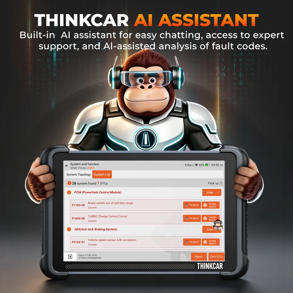 글로벌 버전 THINKCAR THINKSCAN 689BT OBD2 진단 도구 DOIP CA... - 1