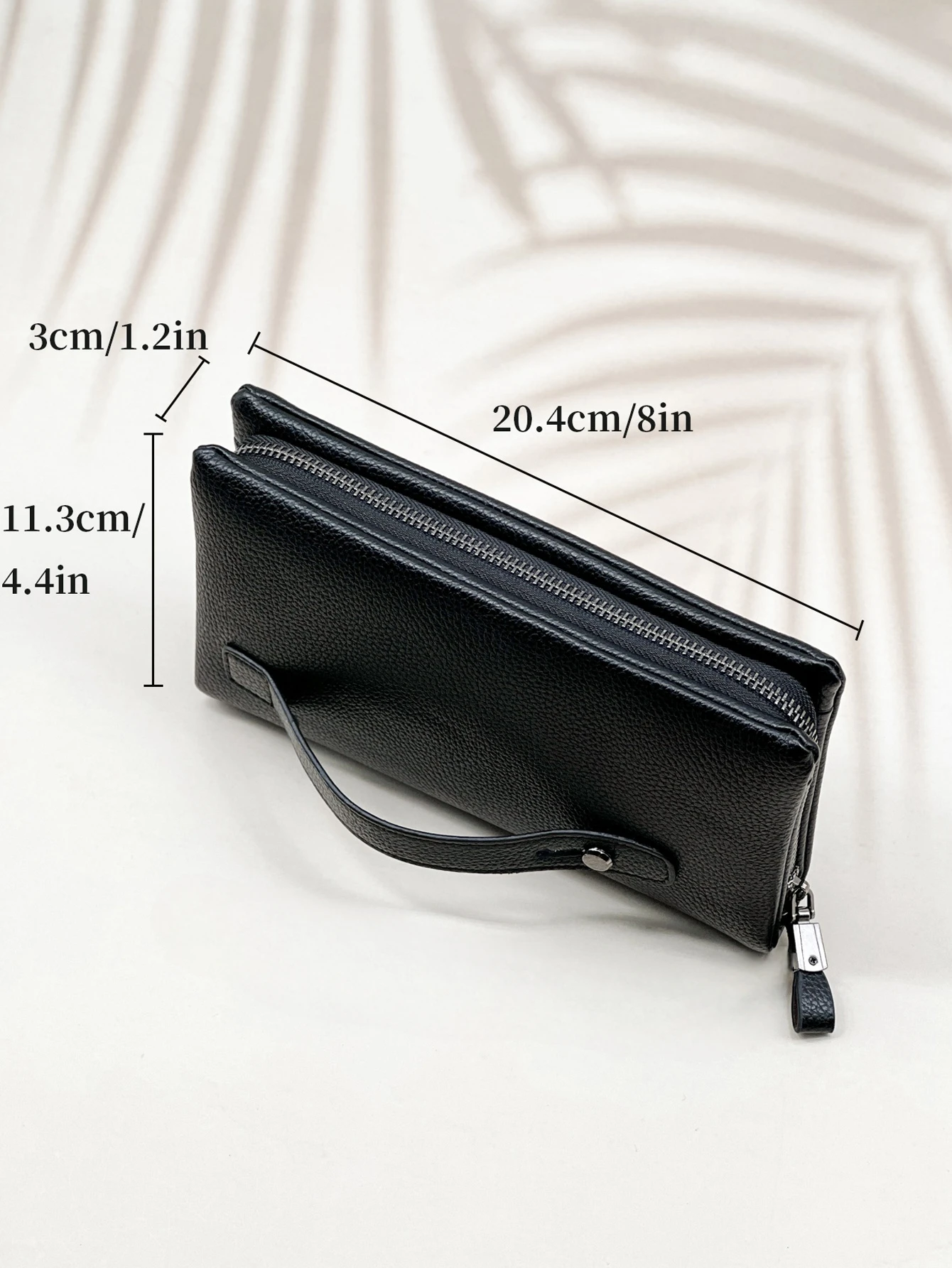 Casual Retro Commuter Clutch Bag Fashion Business Portable Large Capacity Multifunctional Travel Tote Handbag Cell Phone Bag
