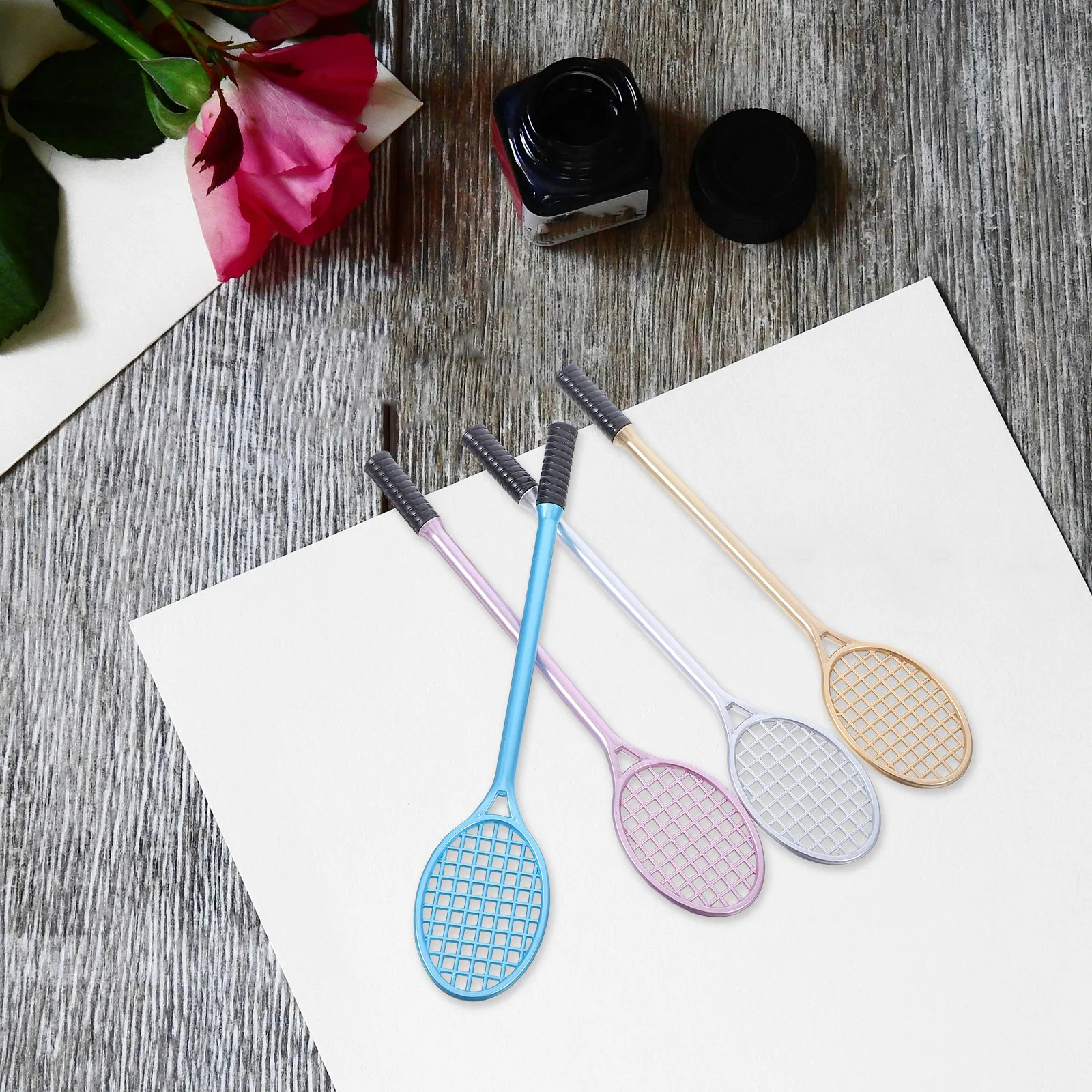 

20Pcs Writing Gel Ink Pen Fast Drying Non for Study Work Cartoon Gel Pen Desktop Decor Kids Gift Cute Pens for Girls