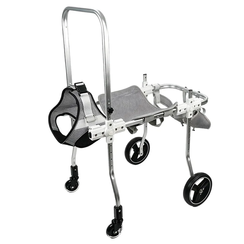 Wheelchair Medium And Large Pet Rear Limb Assistive Walking Cart For Rehabilitation Of Paralyzed Elderly Dogs Golden Retriever
