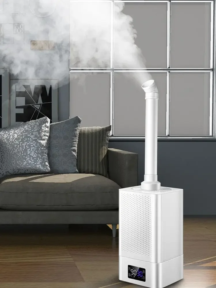 11L Large Capacity Ultrasonic Atomizer 220V Silent High Mist Air Moisturizer for Warehouse Greenhouse