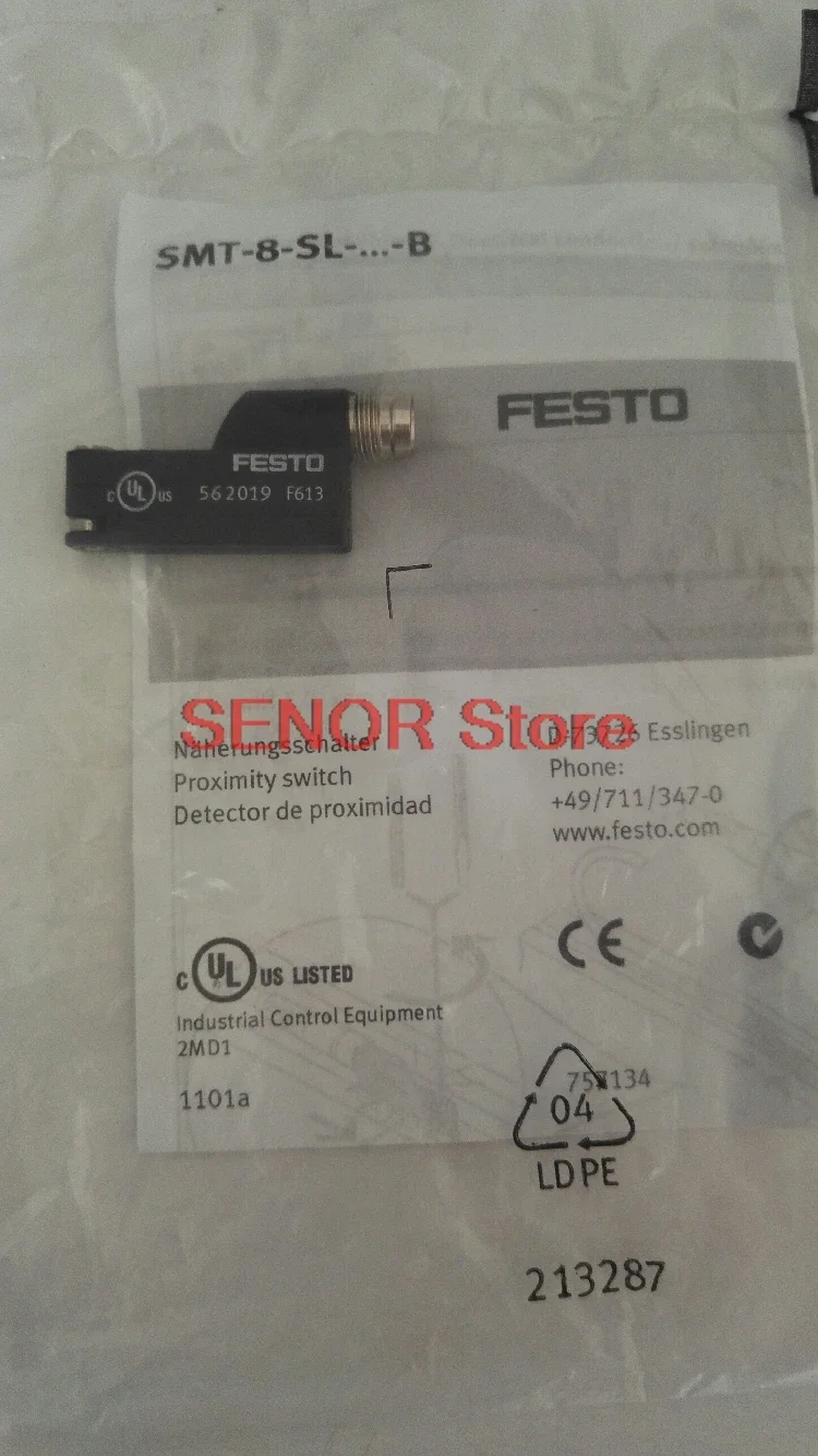 

Brand new original proximity switch SMT-8-SL-PS-LED-24-B {562019}