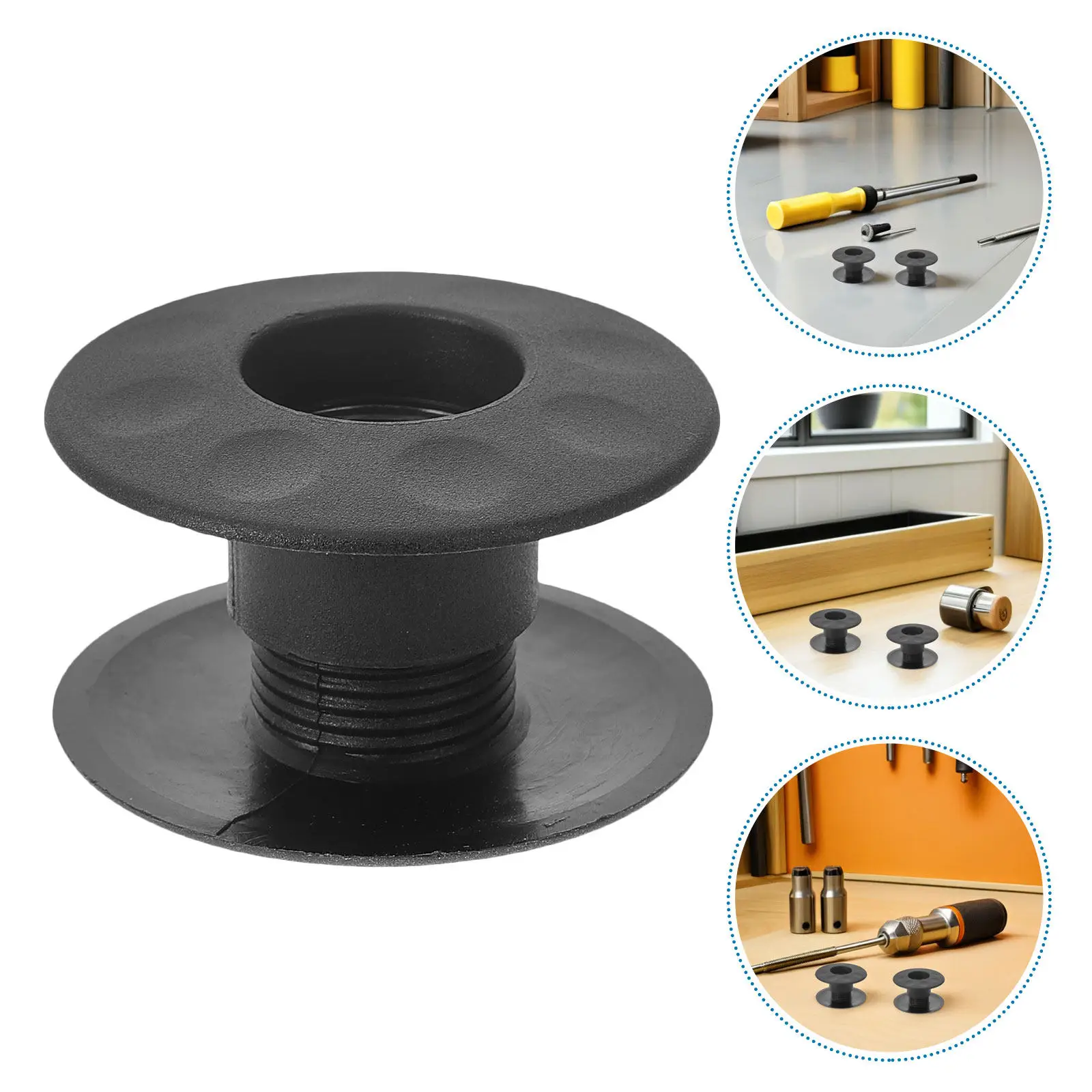 

16Pcs Table Foosball Bushings High Strength Plastic Foosball Rod Parts Replacement Smooth Rotation Table Football Machine
