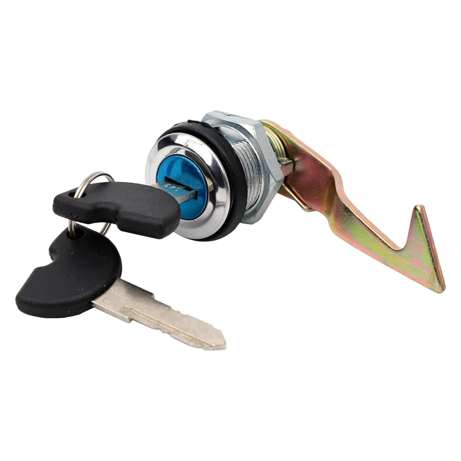 

Задний замок багажника мотоцикла с 2-мя ключами, замок хвостового ящика для электромобиля, часть скутера, подходит для багажника для хранения электрических мотоциклов