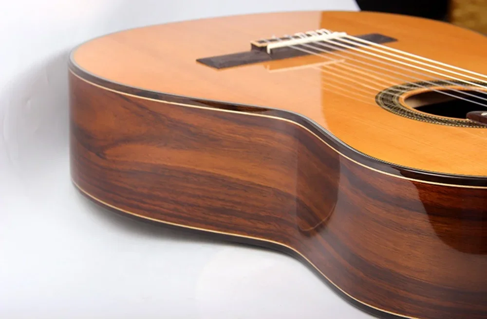 CH-G830SS   Hot Selling High Quality Top One Solid Wood Body Classical Guitar Manufacturer Chinese Musical Instruments