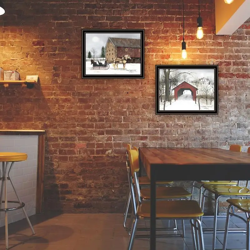 لوحة فنية جدارية بإطار للجدة مكونة من قطعتين لديكور المنزل لغرفة المعيشة وغرفة النوم من بيلي جاكوبس #5