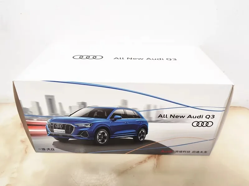 The Original Brand-New Audi Q3 Car Model 1:18 Scale 2019 Faw Audi Simulation Alloy Diecast Car Model In Stock Gift Surprise