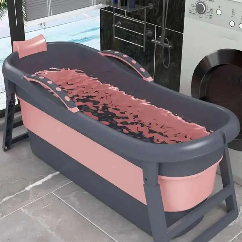 

Modern Simple Portable Bathtubs Adult Foldable Bathtub Full Body Adult Large Bathtub Household Thickened Bath Bidet