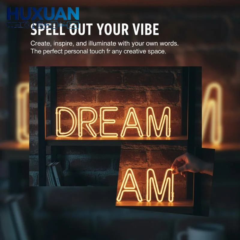DIY 26 English Letters Filament COB LED Filament DC3V Candle Edison Yellow Diodes Party Decoration Light Accessories
