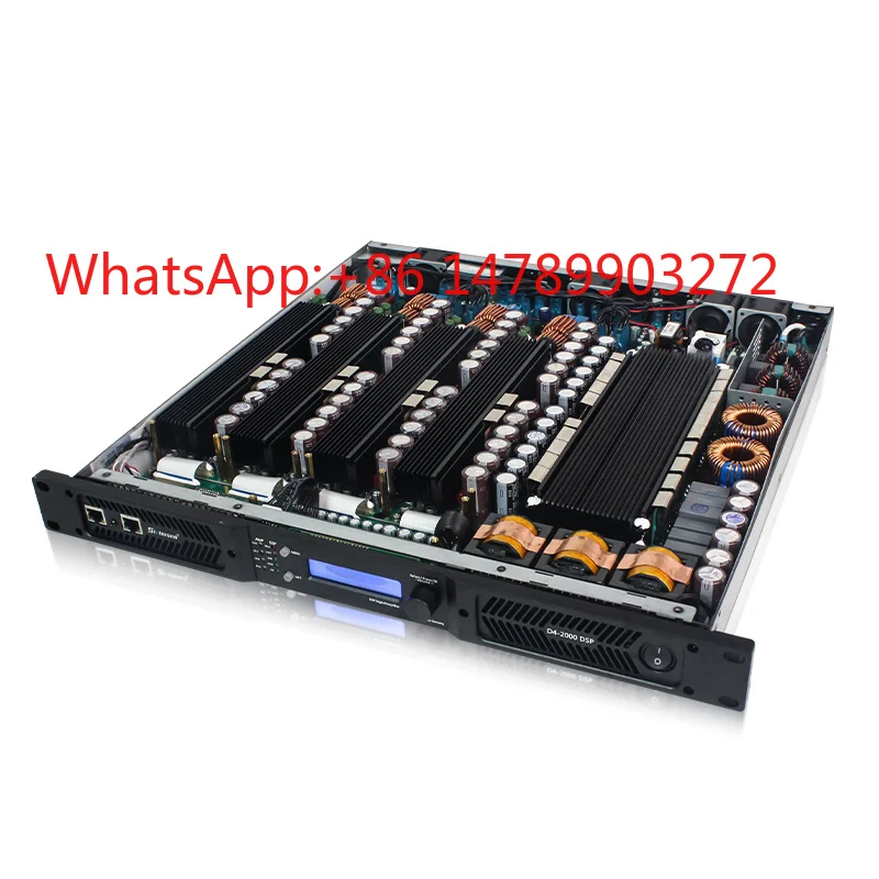 

4 Channel 2500W Class D Amplifier Built-in DSP Processor Stage Audio Equipment