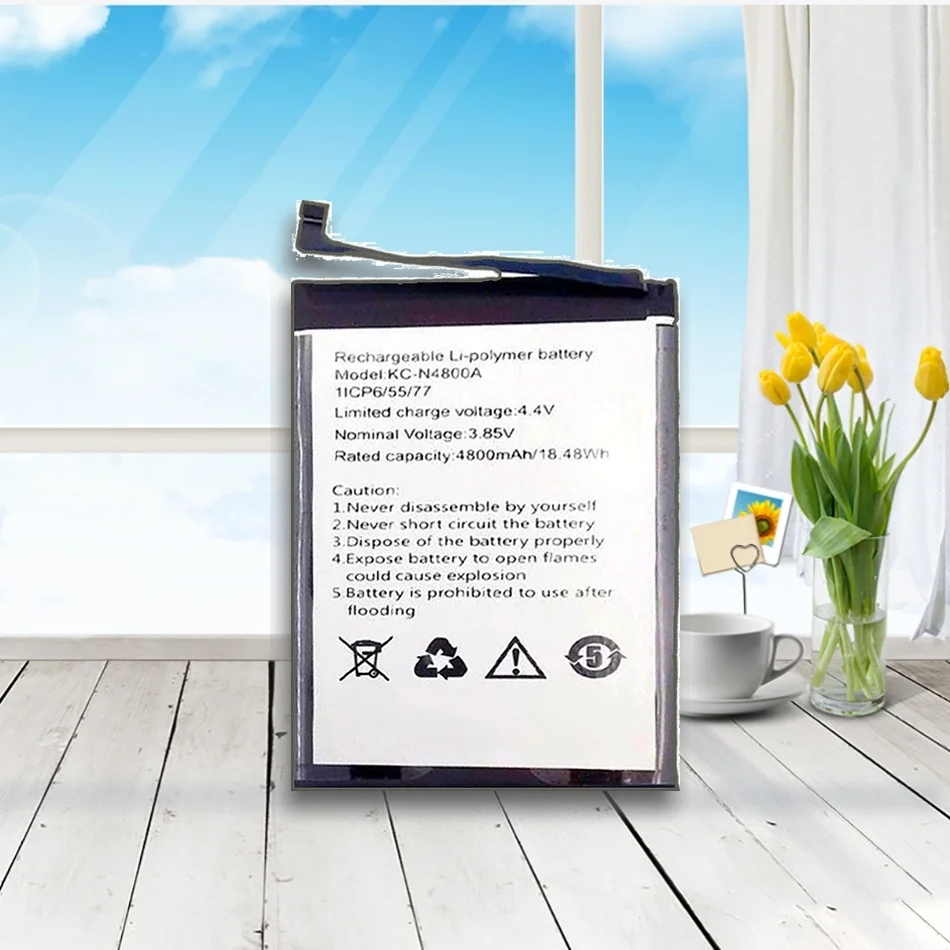 

KC-N4800A Battery For Oukitel IIIF150 H2022 Mobile Phone Replacement Lithium Polymer Bateria