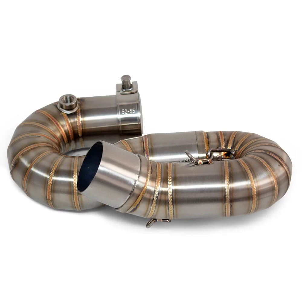 

For HONDA CBR1000RR CBR1000 RR 2008-2017 Motorcycle Exhaust Adapter Middle Link Rotate Pipe 51mm Interface