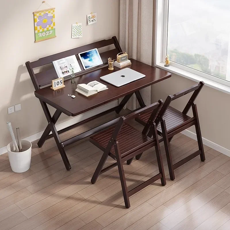 New model Children's desk, children's study desk, small apartment writing desk, student home bedroom folding, installation-free