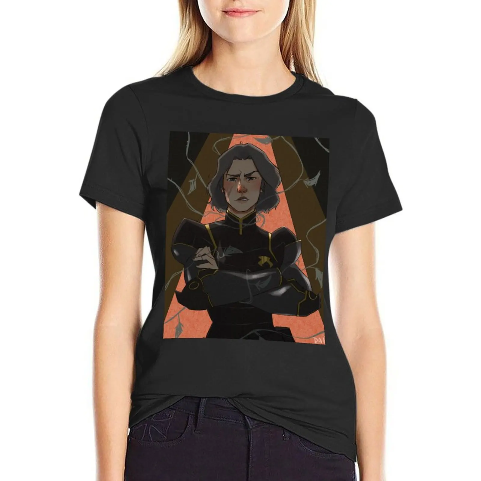 

Lin Beifong T-Shirt customizeds summer clothes sports fans plus size tops t shirts for Womens