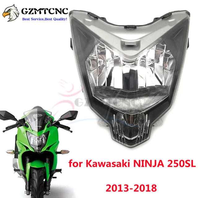 モーターサイクルヘッドライトアセンブリ,カワサキニンジャ250sl 2013-2018,z250sl ninja250sl 13-18 -  AliExpress