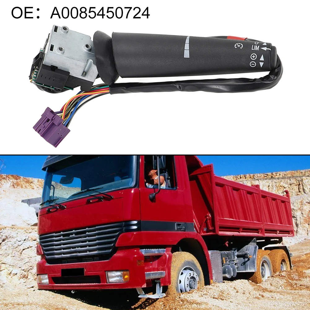 

Черный ABS OEM номер A 0085450724 Переключатель рулевой колонки указателя поворота для Benz для ACTROS, сменные автомобильные аксессуары для грузовиков
