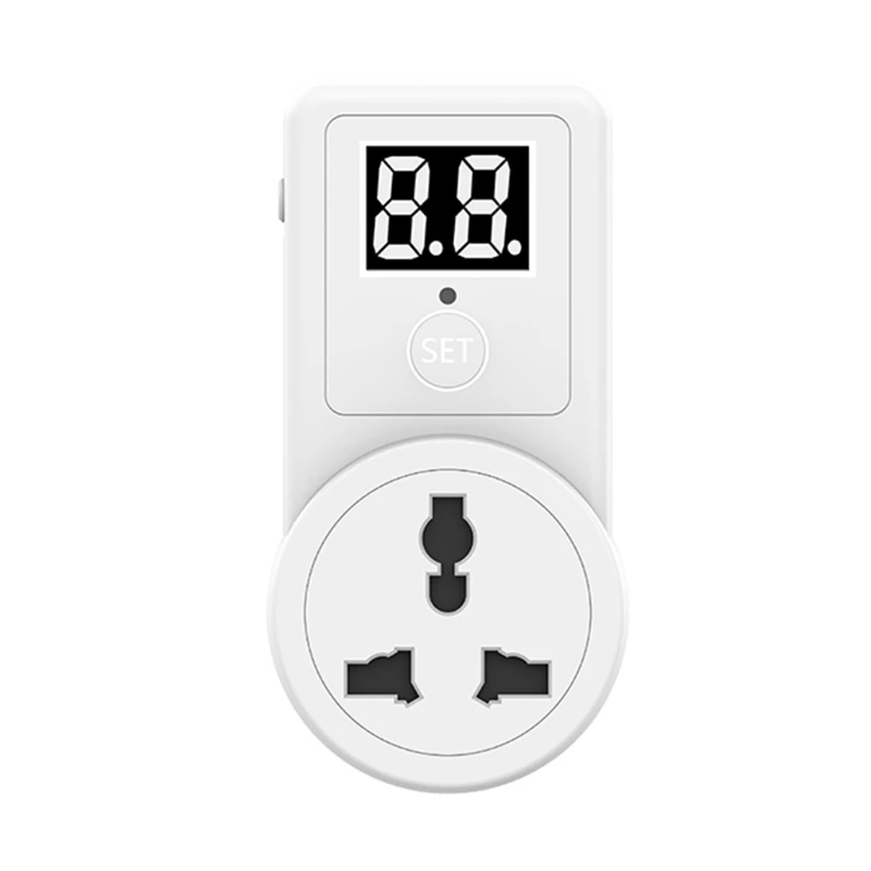 Electric LCD Digital Countdown Timer Switch Smart Countdown Switch Timer Plug Socket 230V EU Plug For Home