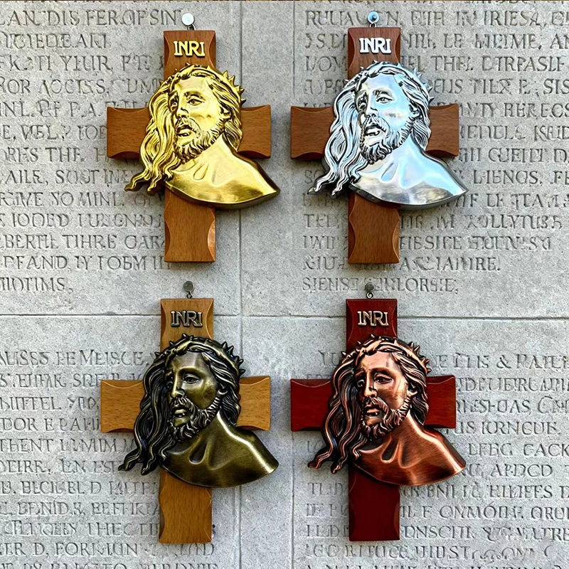 

New 2026 Orthodox Religion bestows Holy Faith Catholic Relief Cross in Four Exquisite and Beautiful Wall Hanging Religious Gifts