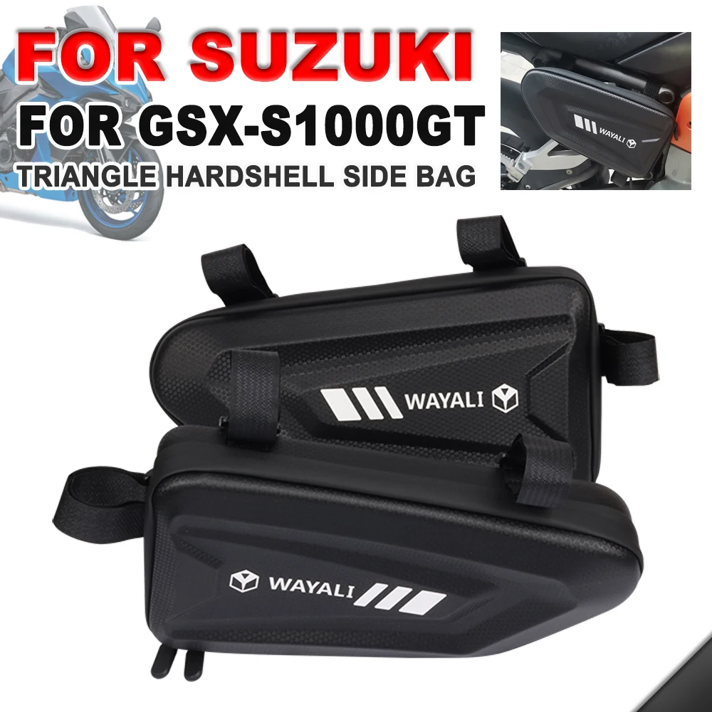 

For SUZUKI GSX-S1000GT GSX-S1000 GT GSX-S GSXS 1000GT Accessories Waterproof Hards Shell Package Side Tool Storage Triangle Bags