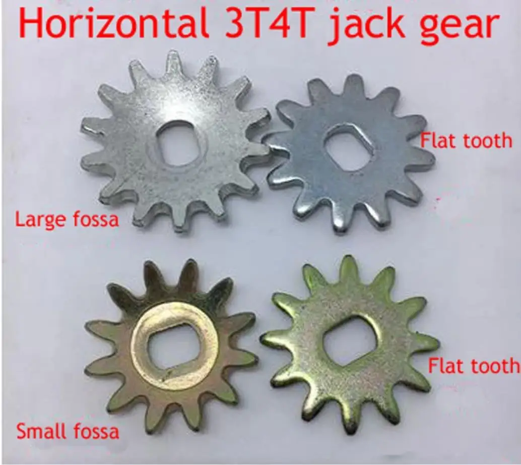 3T/4T Horizontal Jack Repair Accessories Parts Gear Flat Tooth Socket Tooth Bigtooth