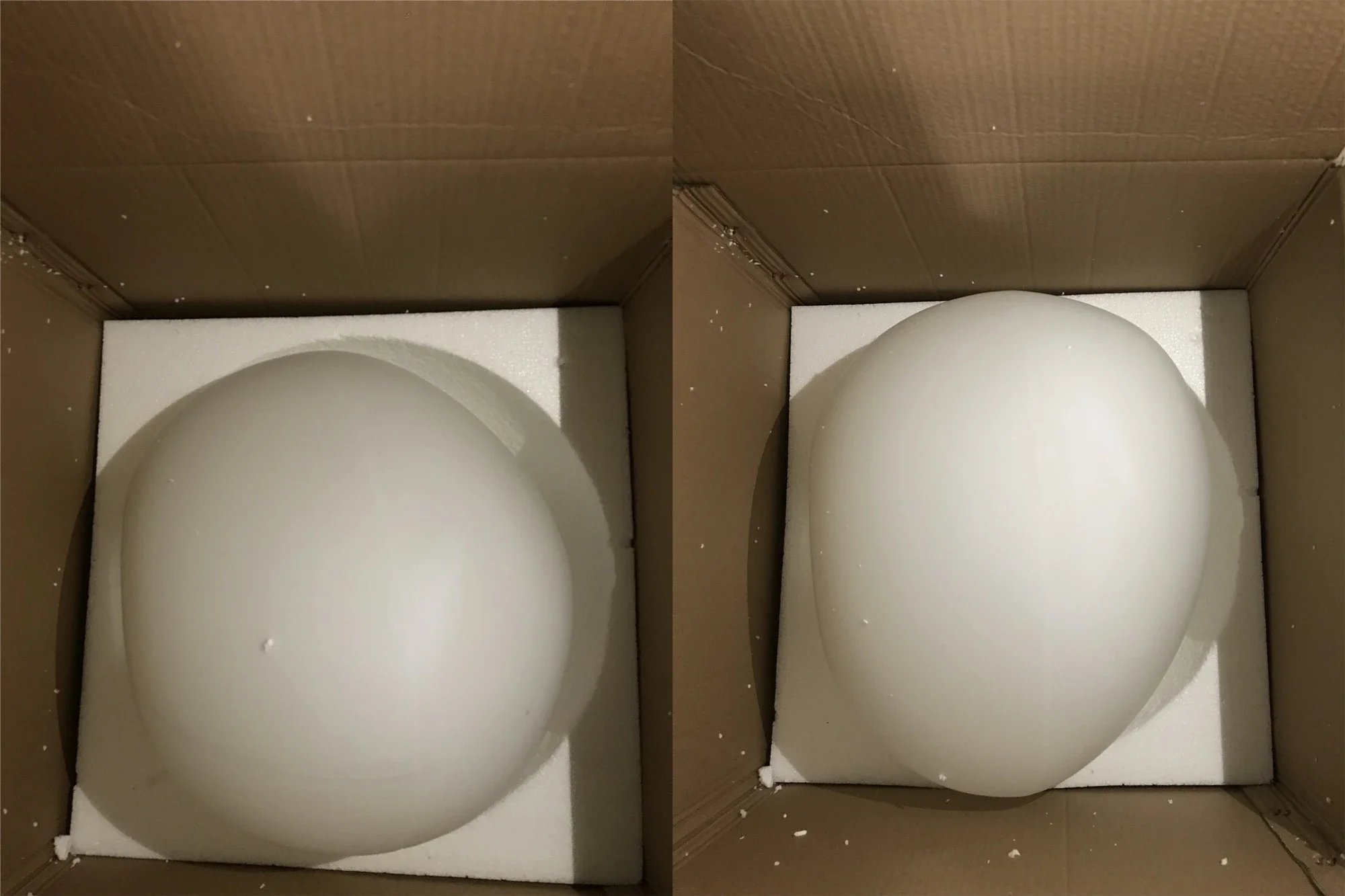 Designer Gregg Suspension Light Creative Cobblestone Glass Pendant Lamp For Villa Staircase Shop LED White Glass Hanging Lamp