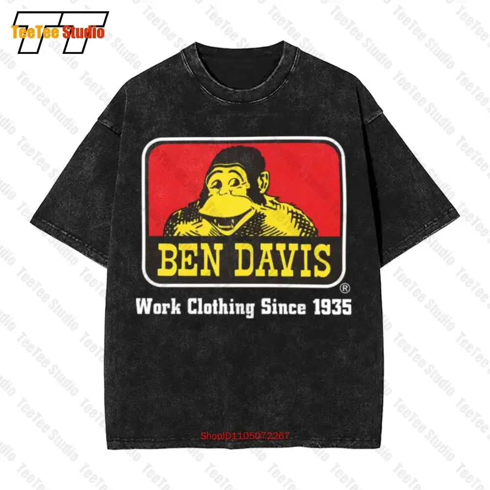 Ben Davis Vintage Oversized T-Shirt Men Classic Logo 418L