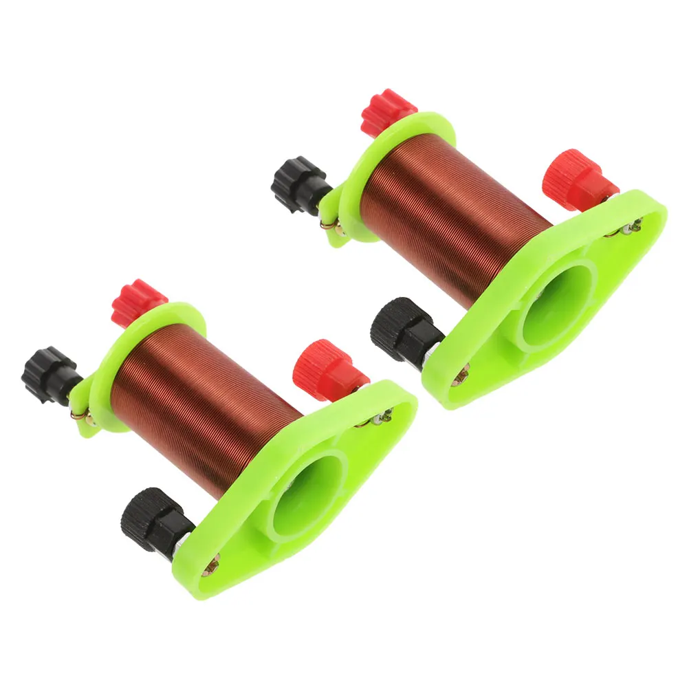 

2 Pcs Primary and Secondary Coils Induction for Electronics Laboratory Experiment Copper Aldult