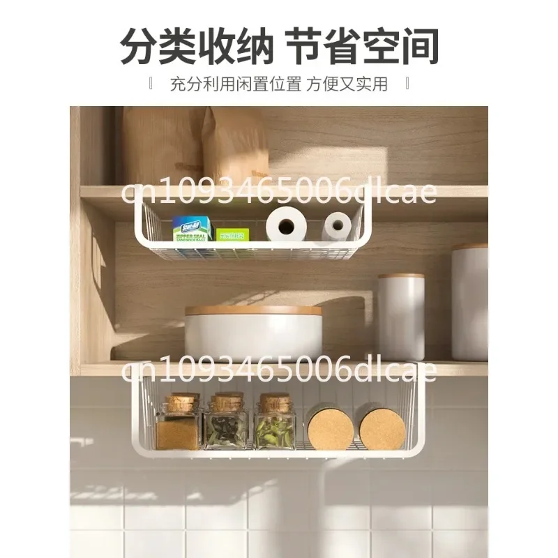 Kitchen storage rack, storage rack, creative full house hanging cabinet, inner bottom hanging basket cabinet