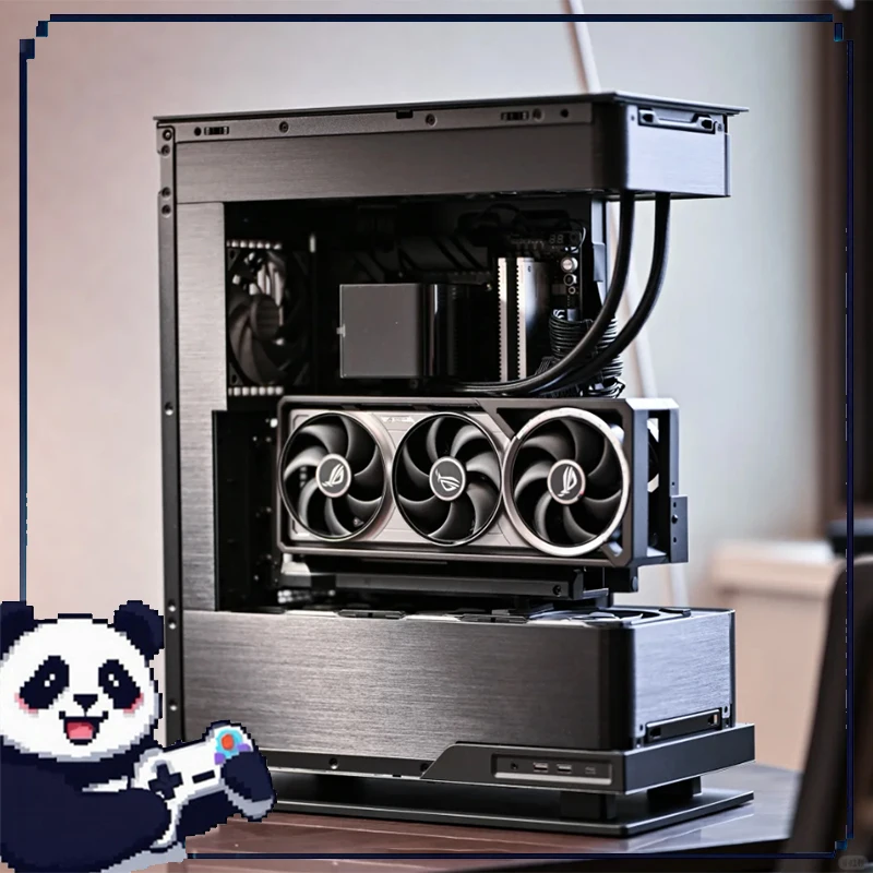 

Шасси X2 S2 Atx из алюминиевого сплава поддерживает длинную видеокарту 395 мм с водяным охлаждением на 360 градусов, настольный ПК, игровой компьютер, хост-шасси