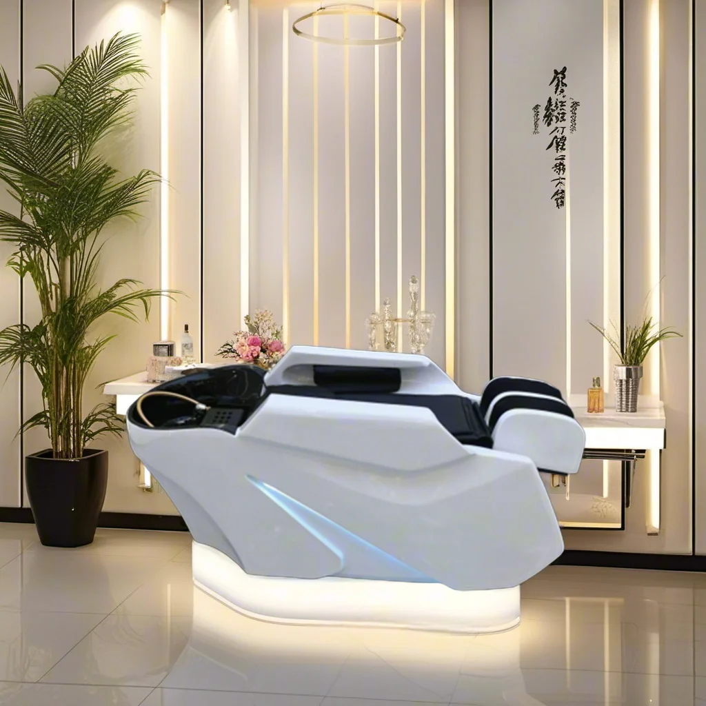 

Latestest Release Shampoo Chair Luxury Salon Head Spa Bed with Comfortable Hydro Massage