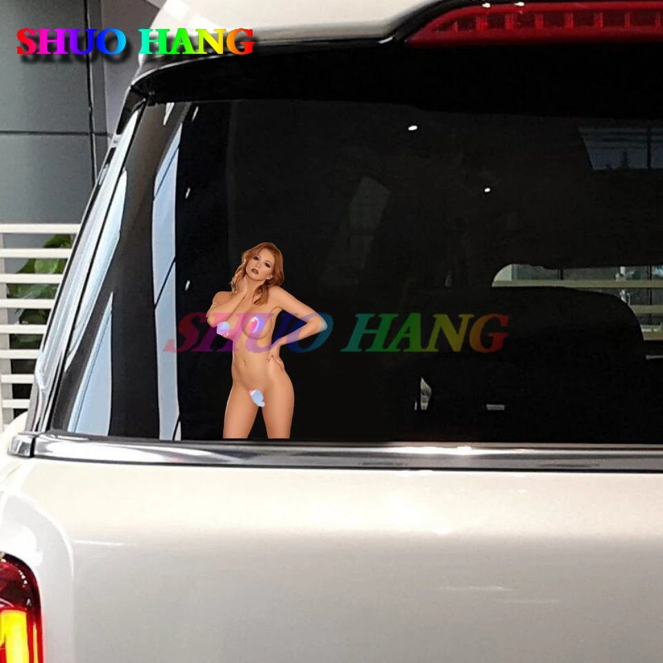 Female Photograph Art Nude Model Glossy Decal Car Sticker PinUp Sexy Girl Poster (CELEBRITY MODEL) FINE ART SEXY CELEB PVC