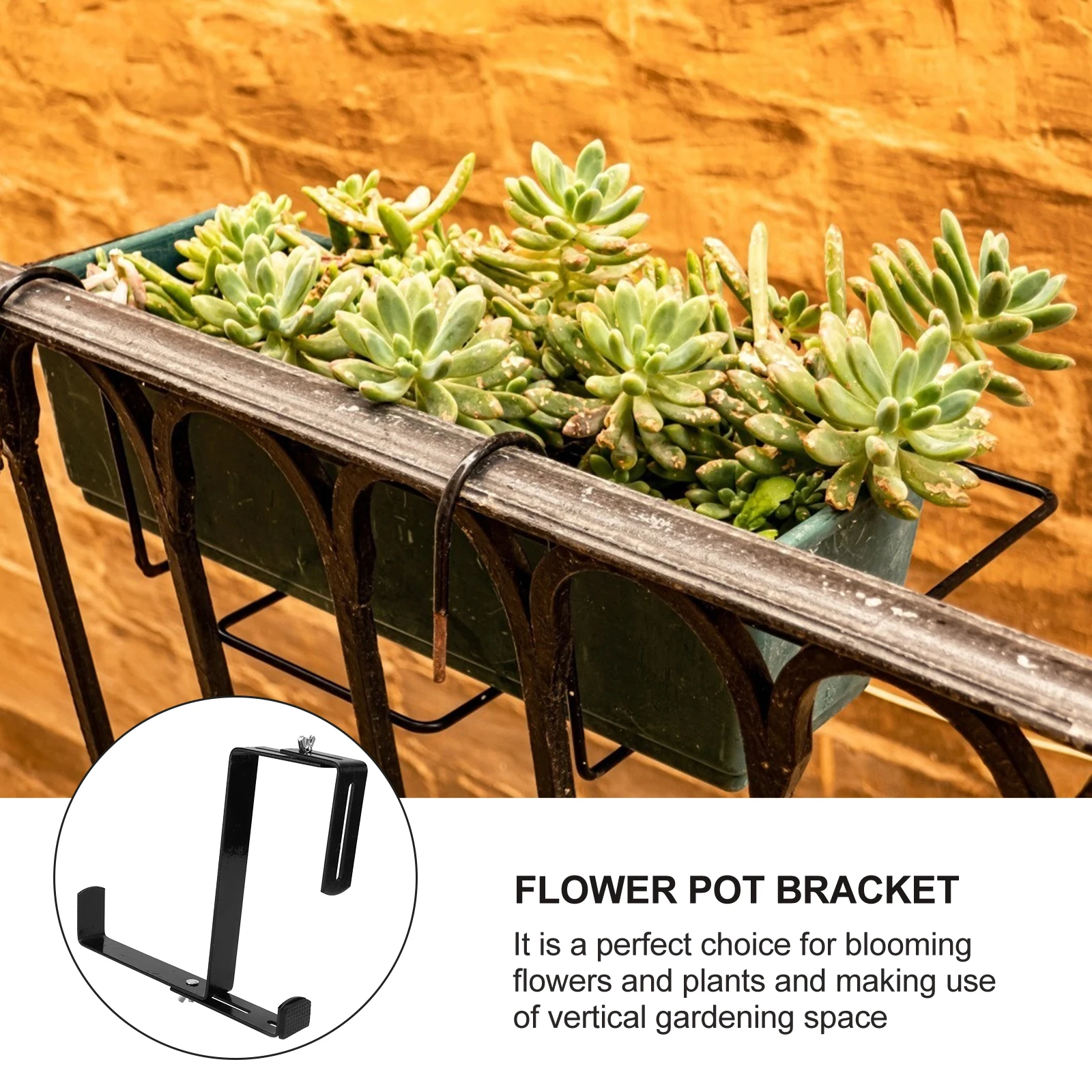 1 قطعة شرفة اناء للزهور شماعات العملي دعامة تعليق لحديقة غرفة المعيشة شرفة اناء للزهور قوس