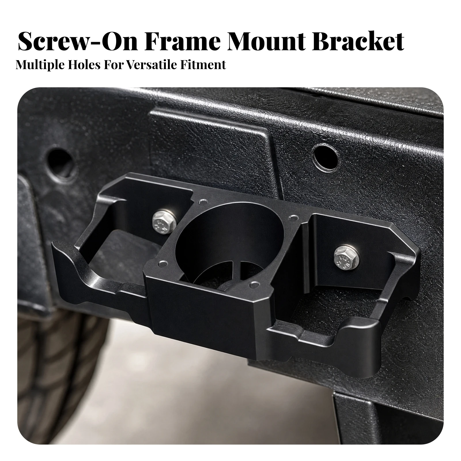 Trailer Chain Holder Aluminum-Alloy Safety Chain Holder Trailer Hook Bracket Heavy Duty High-Strength for off-Roaders