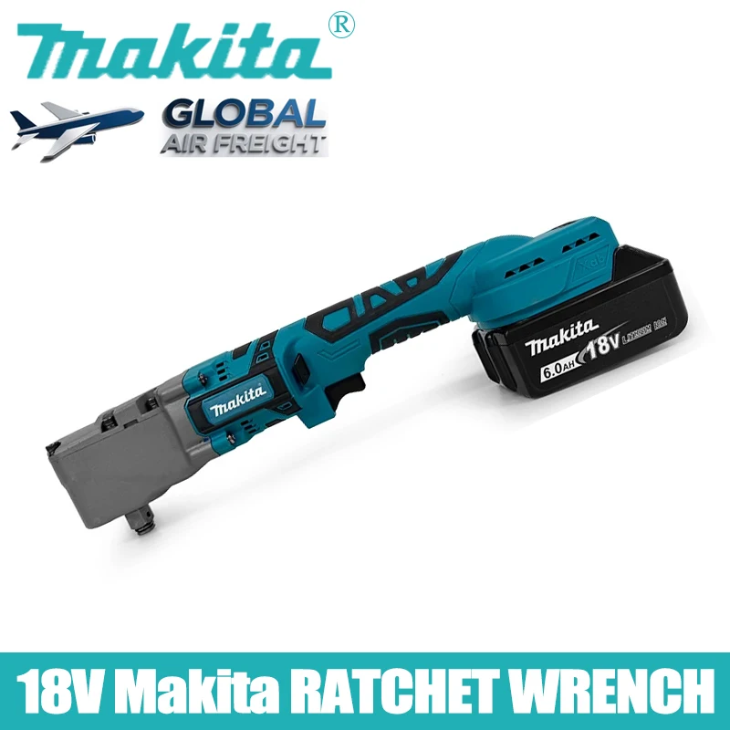 

✈️1100N.m Makita Ratchet Wrench Electric Driver 1/2'' Brushless Removal Screw Nut Car Repair Tool， For Makita 18V Battery