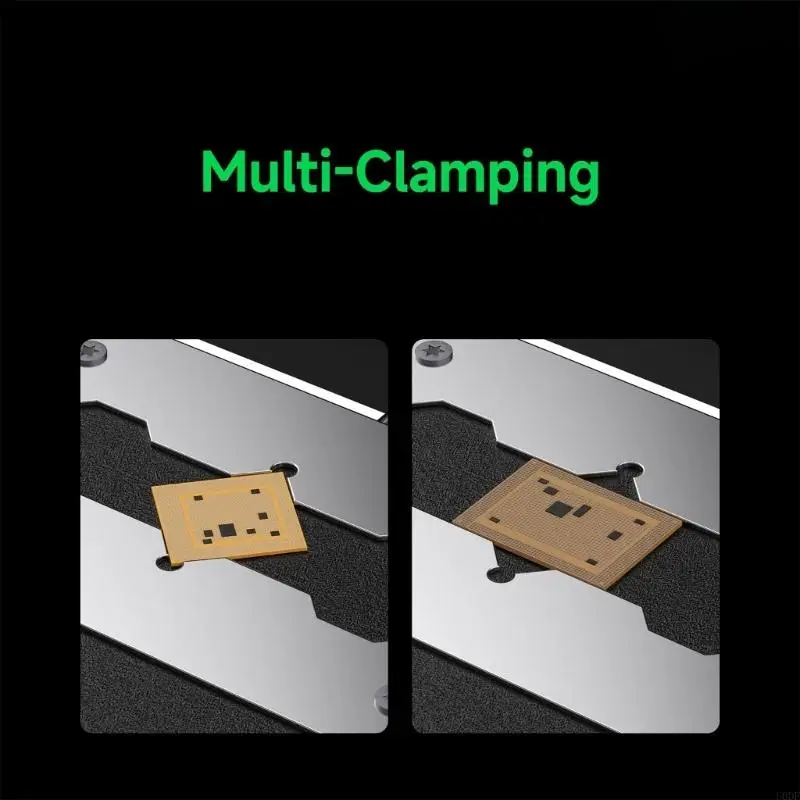   Quick Press Chip Clamp 500℃ Heat Resistant BGA CPU Fixture for Phone Motherboards Soldering Repair Tool