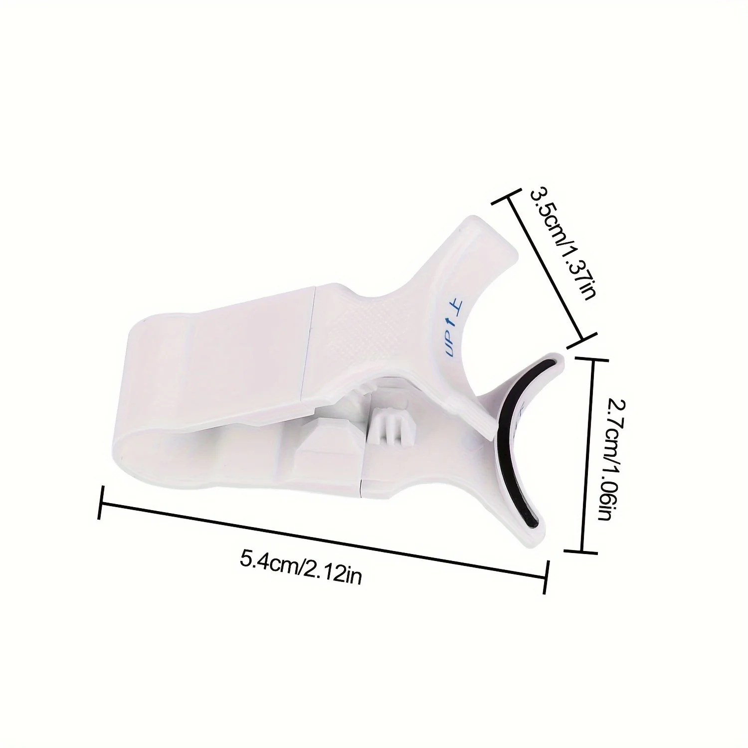 Aplicación de pestañas sin esfuerzo con clip magnético para pestañas, aplicador ABS para pestañas postizas y extensiones, 1 ud.