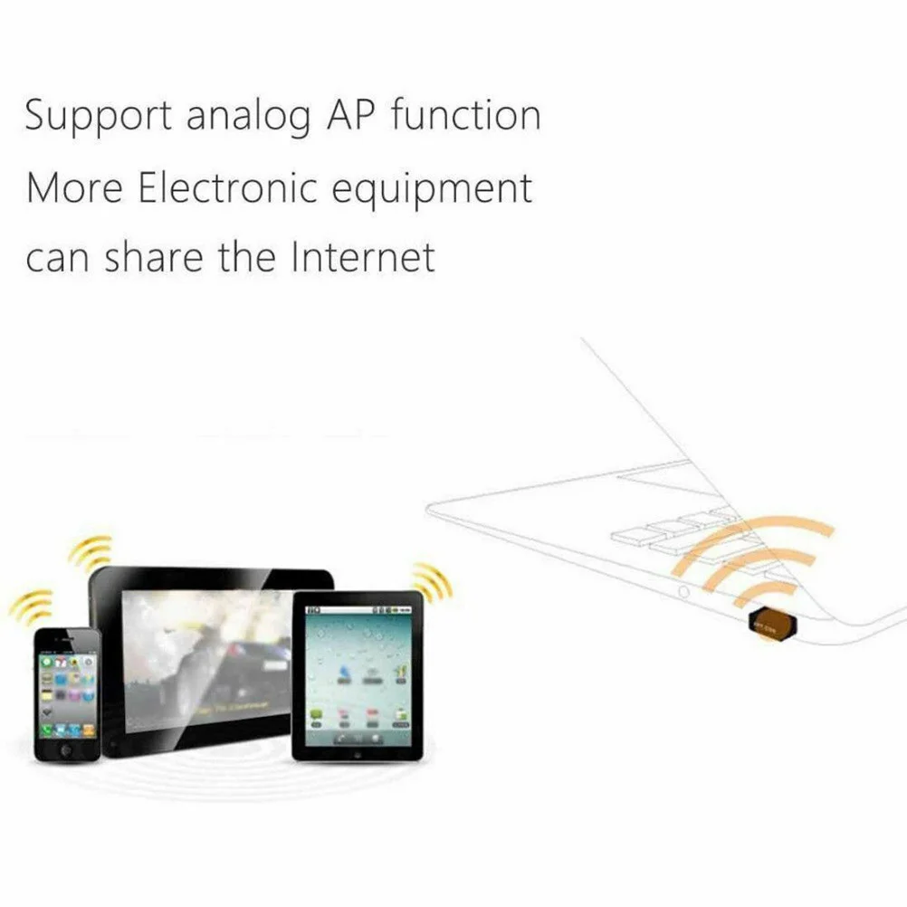 

5pc Mini Wireless Adapter 150Mbps Wifi Dongle For Pc Laptop Desktop Long Range Signal Usb 2.0 Network Card Wireless Adapter